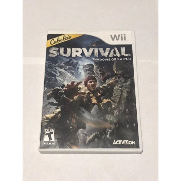 Nintendo Wii Cabela's Survival Shadows Of Katmai - Picture 1 of 4